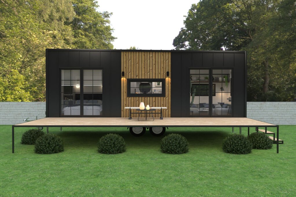 Modern Flat Tiny House Model 04